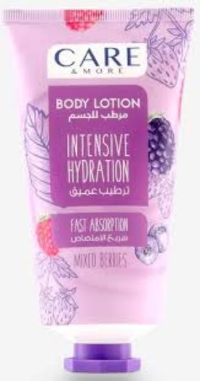 CARE MORE BODY LOTION INTENSIVE HYDRATION MIXED BERRIES 150 ML