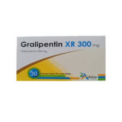 GRALIPENTIN XR 300 MG 30 TAB 135 LE