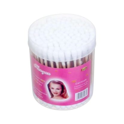 QUALITA COTTON BUDS ANTIBACTERIAL 100PCS قطن اذن مدور