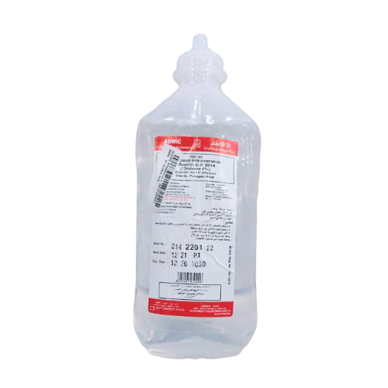 GLUCOSE 5% 500 ML 27 LE