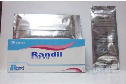 RANDIL 20 MG 30 TAB 114 LE