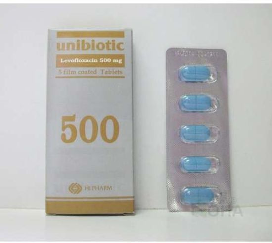 UNIBIOTIC 500 MG 5 TAB 66 LE