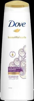 DOVE LOW SULFATE SHAMPOO 350 ML BEATIFUL CURLS خصم 25 %