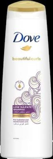 DOVE LOW SULFATE SHAMPOO 350 ML BEATIFUL CURLS خصم 25 %