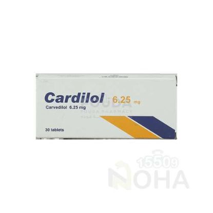 CARDILOL 6.25 MG 30 TAB 39 LE