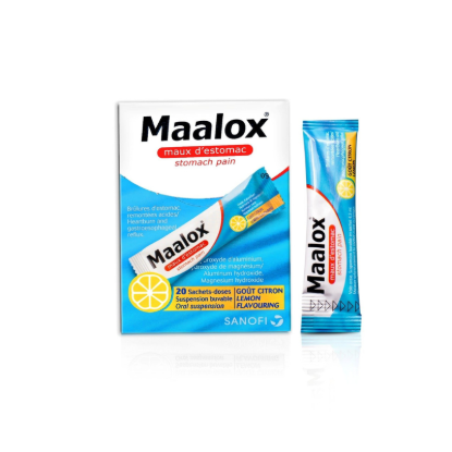 MAALOX 20 SACHETS NORMAL 120 LE
