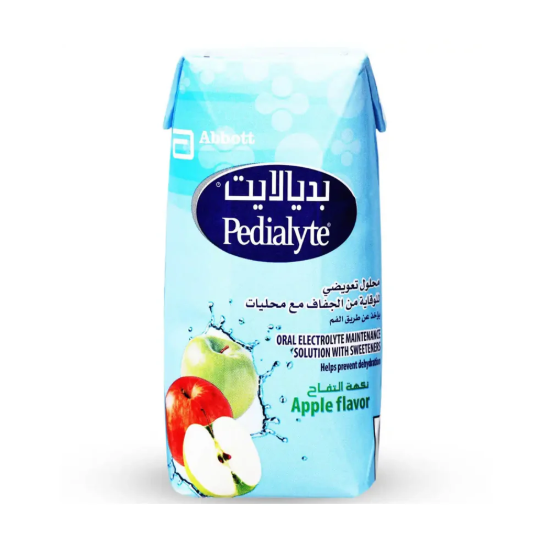 PEDIALYTE SOLUTION WITH APPLE FLAVOR 200 ML 75 LE