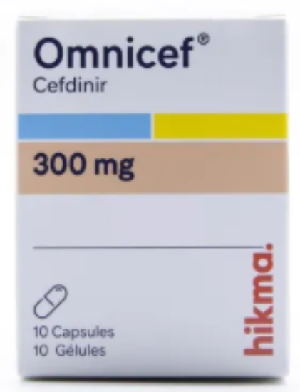OMNICEF 300 MG 10 CAP 232 LE