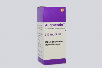 AUGMENTIN 312 MG SUSPENSION 80 ML 120 LE
