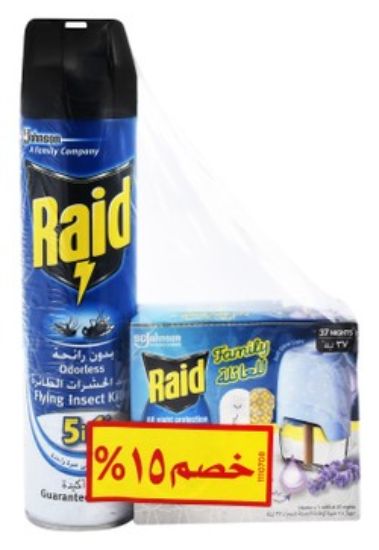 RAID LIQUID REFILL 41 ML +RAID FLYING 400ML