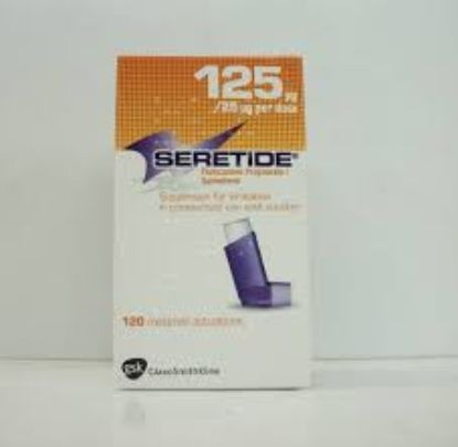 SERETIDE EVOHALER 125/25 MG 120 G 228 LE