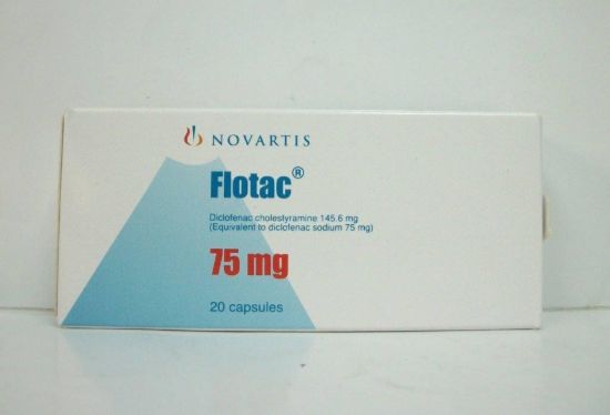 FLOTAC 75 MG 20 CAP 90 LE
