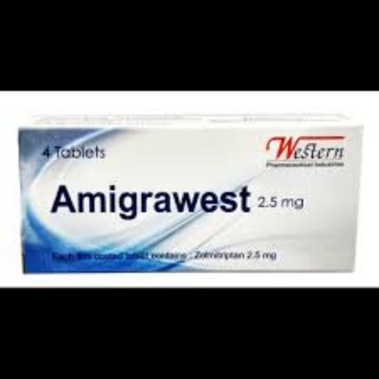 AMIGRAWEST 2.5 MG 4 TAB 56 LE