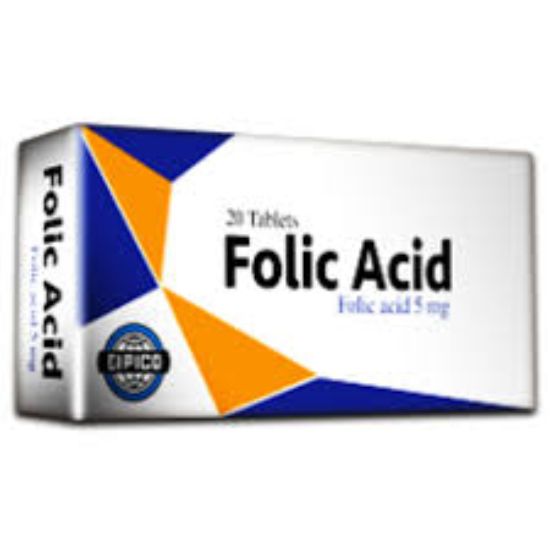 FOLIC ACID 5 MCG TAB 10.5 LE ابيكو