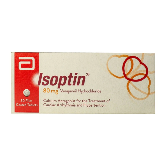 ISOPTIN 80 MG 30 TAB 50 LE