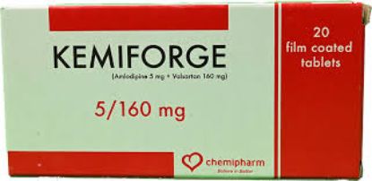 KEMIFORGE 5/160 MG 20 TAB 62 LE