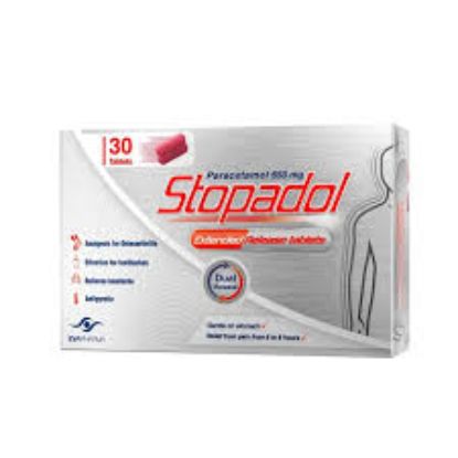 STOPADOL EXTENDED 30 TAB 75 LE