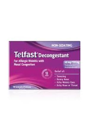 TELFAST DECONGESTANT 10 TAB 63 LE