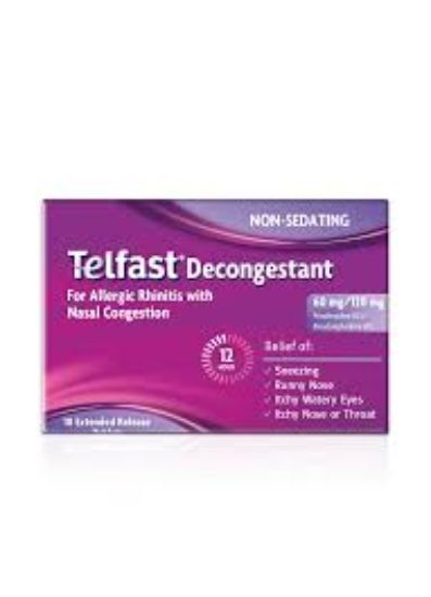 TELFAST DECONGESTANT 10 TAB 63 LE
