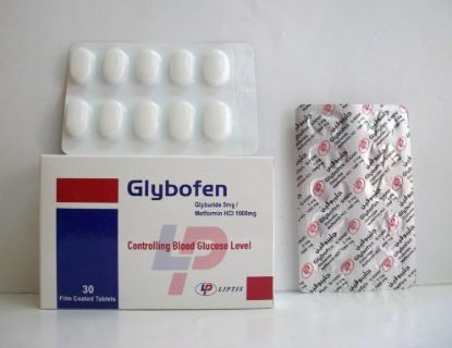 GLYBOFEN 5/1000 MG 30 TAB 48 LE