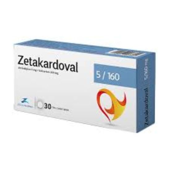 ZETAKARDOVAL 5/160 MG 30 TAB 159 LE