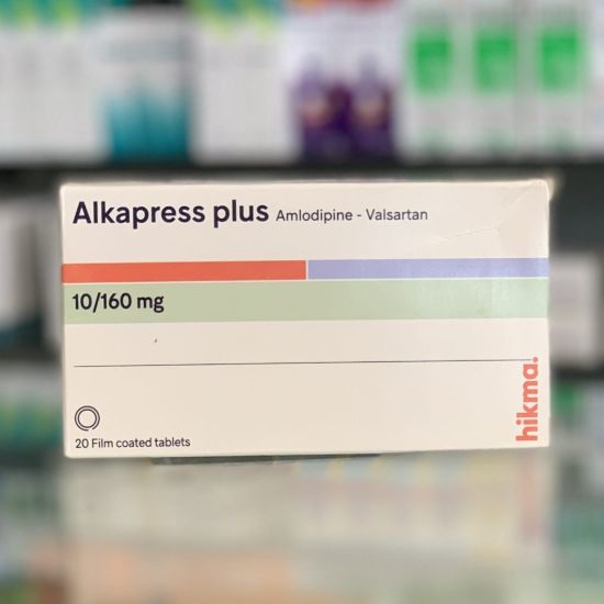 ALKAPRESS PLUS 10/160 MG 20 TAB 102 LE