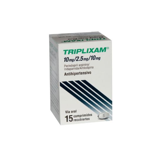 TRIPLIXAM 10/2.5/10 MG 15 TAB 234 LE