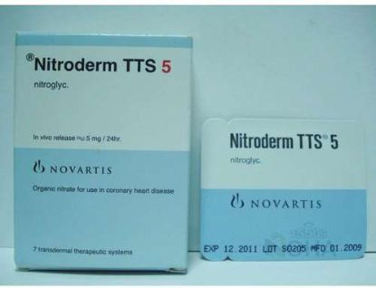 NITRODERM TTS 5 MG 7 PATCHES 126 LE