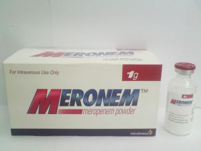 MERONEM 1000 MG VIAL 553 LE