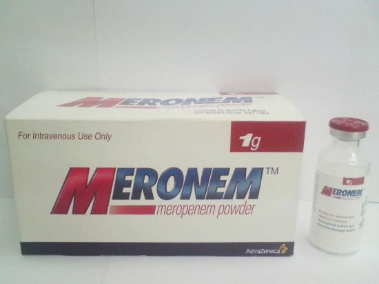 MERONEM 1000 MG VIAL 553 LE