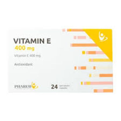 VITAMIN E 400 MG CAP 50 LE