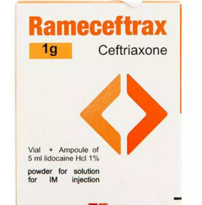 RAMECEFTRAX 1 GM IM VIAL 56 LE