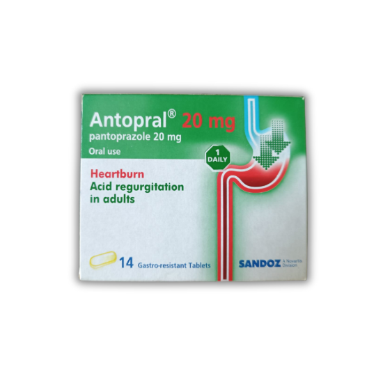 ANTOPRAL 20 MG 14 TAB 88 LE