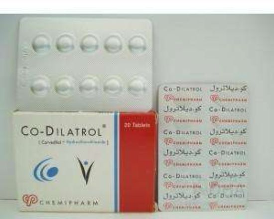 CO-DILATROL 25 MG 12.50 MG 30 TAB 75 LE