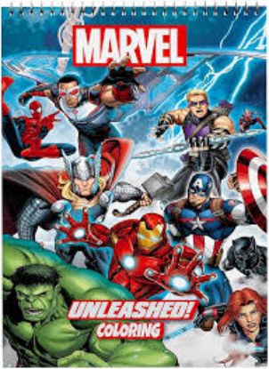MARVEL UNLEASHED GOLORING BOOK