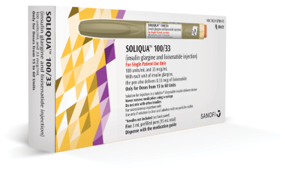 SOLIQUA SOLOSTAR +33 100UNITS 3 ML 3 PEN (رمادي) 1785 LE