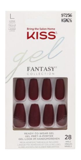 KISS GEL FANTASY 28 NAIL KGN26C اظافر