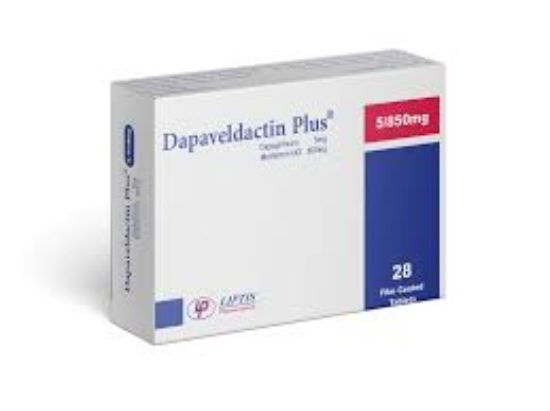 DAPAVELDACTIN PLUS 5/850 MG 28 TAB 200 LE