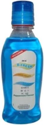 B-FRESH MOUTH WASH WITH FLUORIDE 250 ML 27 LE اخضر