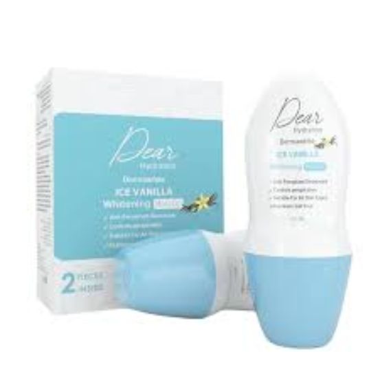 DEAR ROLL ON ICE VANILLA 60 ML SPECIAL OFFER1+1