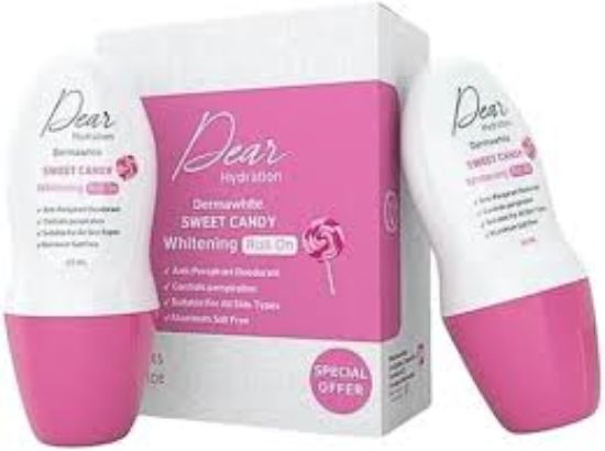 DEAR ROLL ON SWEET CANDY WHITENING 60 ML SPECIAL OFFER1+1