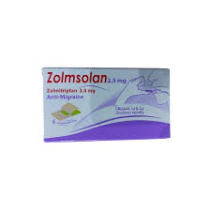 ZOLMSOLAN 5 MG 6 FILMS 96 LE