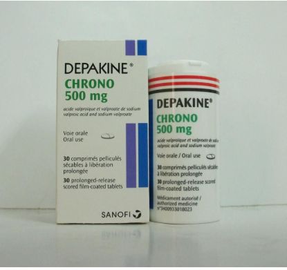 DEPAKINE CHRONO 500 MG 30 TAB 144 LE