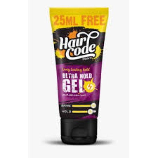 HAIR CODE GEL ULTRA HOLD 160 ML +25 ML FREEموف
