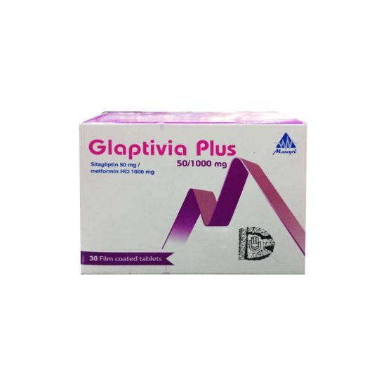 GLAPTIVIA PLUS 50/500 30 TAB 153 LE
