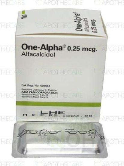 ONE ALPHA 0.5 MCG 30 CAP 178 LE