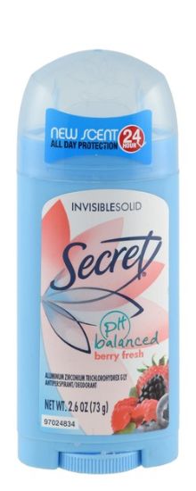 SECRET PH BALANCED BERRY FRESH 73G