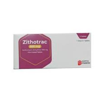 ZITHOTRAC 500 MG 3 TAB 50 LE