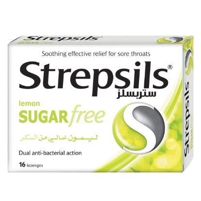 STREPSILS SUGAR FREE LEMON LOZENGES 230 LE