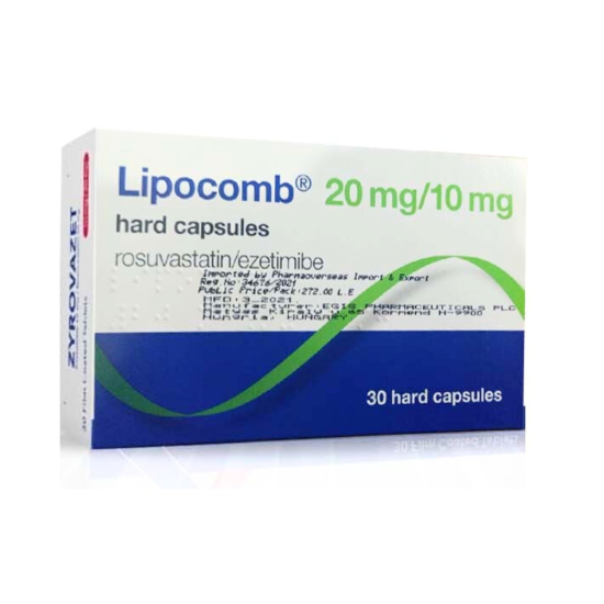 LIPOCOMB 10 MG/20 MG 30 CAPS 678 LE
